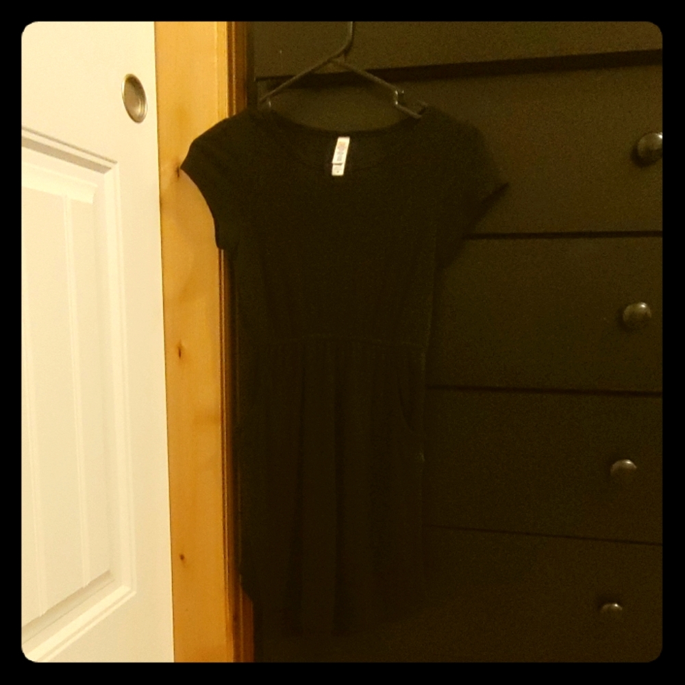 Girls Black LulaRoe Dress